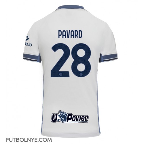 Camiseta Inter Milan Benjamin Pavard #28 Visitante Equipación 2024-25 manga corta